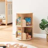 Biblioteca rotativa pentru copii Chasek 65x44 cm, lemn de pin