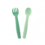 Set tacamuri Eat Green pentru bebelusi 9+ luni Nip 38605 green