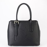 Cumpara ieftin Geanta neagra de talie mare din piele naturala 1702 122