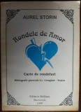 AUREL STORIN - RONDELE DE AMOR (VERSURI, 1999) [EXEMPLAR NUMEROTAT &amp; SEMNAT]