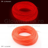 Fir electroluminescent neon flexibil el wire 3,2 mm culoare rosu