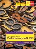 Matematică. Clasa a VIII-a. Teste de parcurs pentru evaluarea națională 2022 - Paperback brosat - Florin Antohe, Gheorghe Iacoviță, Marius Antonescu -