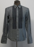 Camasa Z Zegna Drop&amp; Fit, S/M, Maneca lunga, Albastru