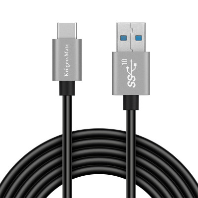 Cablu USB 3.0 - USB TYPE C 1m Kruger&amp;amp;Matz foto