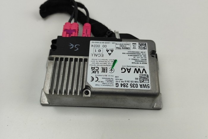 Modul de control Bluetooth VW T-ROC A11 2023 OEM: 5WA035284G,5WA035284B,3G0915089 | 30431339