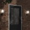 vidaXL Lampă exterioară de perete, negru, oțel inoxidabil 4006246