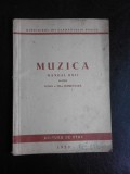 Muzica Manual unic pentru clasa a V-a elementara 1950
