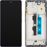 Cumpara ieftin Display cu Touchscreen Xiaomi Poco M6 Pro, Cu Rama, Mov, Service Pack 5600020N6P00