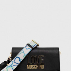 Love Moschino poseta culoarea negru