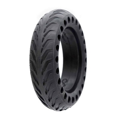 Cauciuc plin, perforat, 8x2-5/B30 v2 pentru trotineta electrică, negru | Motorevolution foto