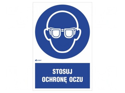 Indicator de protecție PVC 200x300 mm foto