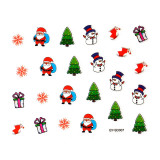 Cumpara ieftin Abtibild Unghii SensoPRO Milano Christmas Wonderland Edition, QY-SD007