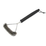 Perie Xuigort pentru curatarea gratarului, fara peri, cu racleta, inox, durabila