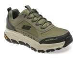 Pantofi sport SKECHERS kaki, D LUX TREKKER, din material textil