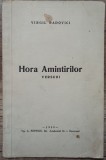 Hora amintirilor - Virgil Radovici// 1939