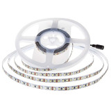 Banda LED SM2835 24V 12W/m 168LED/m 1680lm/m 4000K IP20 5M V-tac SKU-212597, Vtac