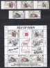 Isle of Man 1991 - A 80-a aniversare a cursei montane TT din Insula Man - C&acirc;știgători de-a lungul anilor, Serie + Bloc, MNH, Nestampilat