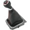 Nuca Schimbator Viteze Si Manson Flexzon, Negru/Rosu, compatibil Volkswagen VW Golf 6 A6 MK6 GTI GTD R20 2009
