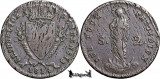1814, 2 Soldi - Republica Genova, Europa, Argint
