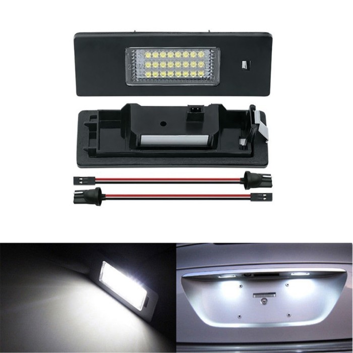 Set lampi iluminare numar BMW E87/63/64, E89, F20/12/13, canbus