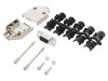 Conector D-Sub HD Mama 15 Pini pe Cablu Amphenol Ecranat Placat Aur