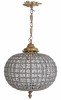 Lampa din alama masiva cu cristale CAT992, Lustre