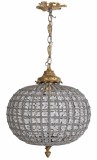 Lampa din alama masiva cu cristale CAT992, Lustre