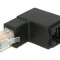 ADAPTER RJ45 STECKER GEWINKELT &gt; RJ45 BUCHSE CAT.6 UTP 86424 DELOCK
