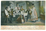 2238 - Ardeal, ETHNICI Sasi, Romania - old postcard - used - 1905, Circulata, Printata