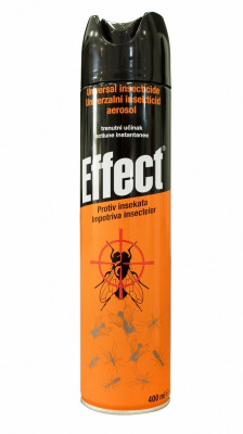 Insecticid universal Effect aerosol - 400 ml foto