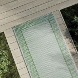 VidaXL Covor de exterior, ARAKIL verde, 80x250 cm, PP