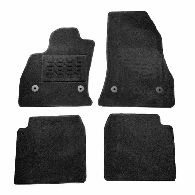 Covorase mocheta Fiat 500l 2017-prezent, Negre, set de 4 Buc. AutoDrive ProParts foto