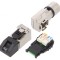 Mufă RJ45 Cat 6a Ecranat Aurit 8P8C
