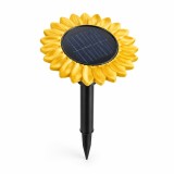 Lampă Solară Decorativă de Grădină Tip Floarea-Soarelui