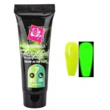 Colorat Gel Poly - Glow in the dark NEON LEMON/NEON GREEN no.7, 15g, ADL