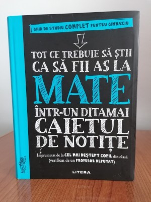 Tot ce trebuie să știi ca să fii as la mate &amp;icirc;ntr-un ditamai caietul de notițe foto