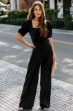 L895-1 Salopeta fashion din material catifelat elastic
