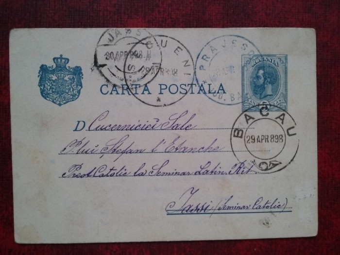 1898-Circ.raraPrajesti-Secuieni-Iasi-Bacau-RARA