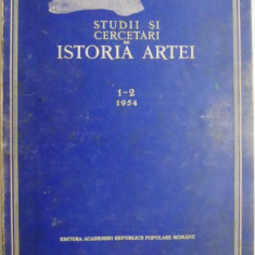 Studii si cercetari de istoria artei 1-2 (1954)