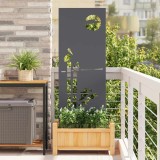 vidaXL Panou Decorativ de Grădină Antracit 50 x 140 cm