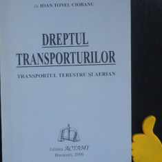 Dreptul transporturilor ioan Ionel Ciobanu