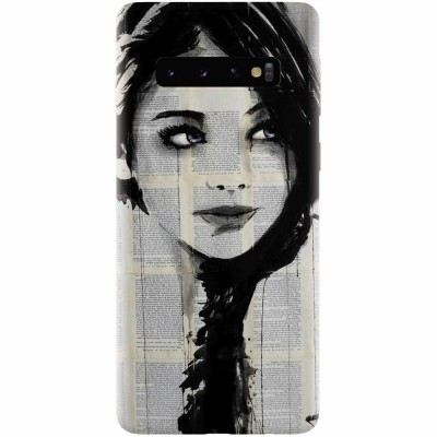 Husa silicon pentru Samsung Galaxy S10 Plus, Blue Eyes foto
