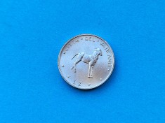 2 Lire 1974 Vatican-AUNC++UNC-RAR-in realitate arata bine!