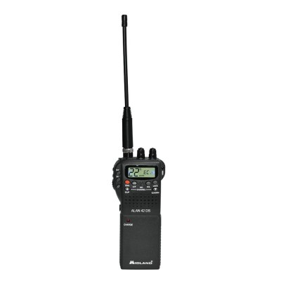 Statie radio CB portabila Midland Alan 42 DS cu Squelch Automat Digital Cod C1267 foto