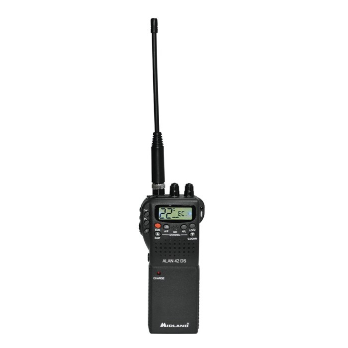 Statie radio CB portabila Midland Alan 42 DS cu Squelch Automat Digital Cod C1267