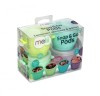 Set 4 Recipiente Plastic Snap&amp;go, Melii, 118 Ml