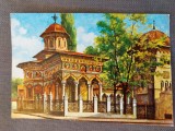 CPIB 23135 CARTE POSTALA - BUCURESTI. BISERICA STAVROPOLEOS 1724, SCRISA SI NECIRCULATA, DATATA: 1978