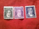 3 Timbre Turcia 1931 - Kemal Ataturk