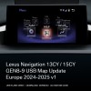 Lexus USB actualizare hărți navigație GEN8-9 USB (2014+) Europa și Rom&acirc;nia 2024-2025 v1