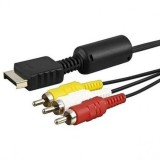 Cablu AV Audio-Video Compatibil PlayStation 1, 2, 3, 2m Lungime